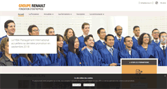 Desktop Screenshot of fondation.renault.com