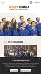 Mobile Screenshot of fondation.renault.com