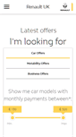 Mobile Screenshot of offers.renault.co.uk